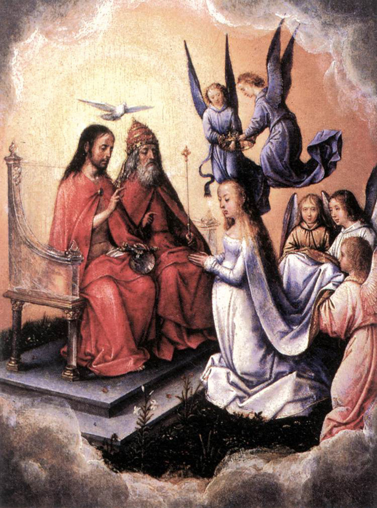coronation of the virgin